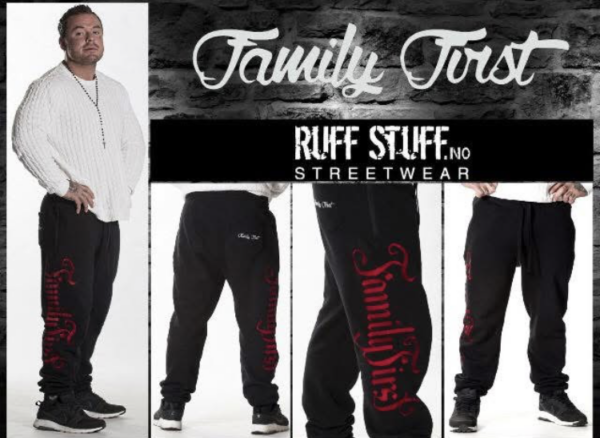 Family first joggebukse